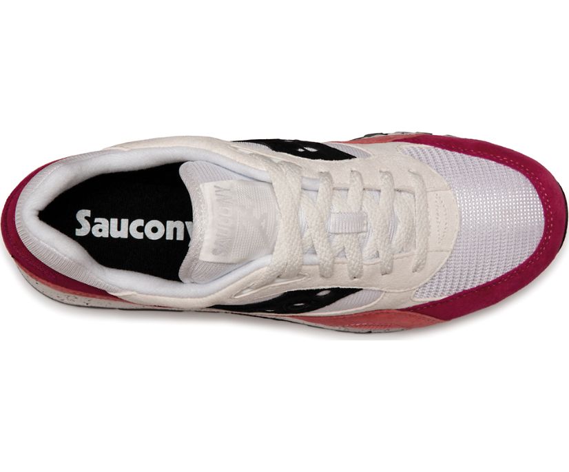 Saucony Shadow 6000 Women's Originals White / Coral | Canada 074CTVE